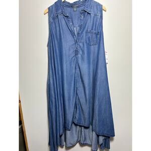 Chelsea And Theodore Denim Dress for Sale up to 90% Off: Poshmark